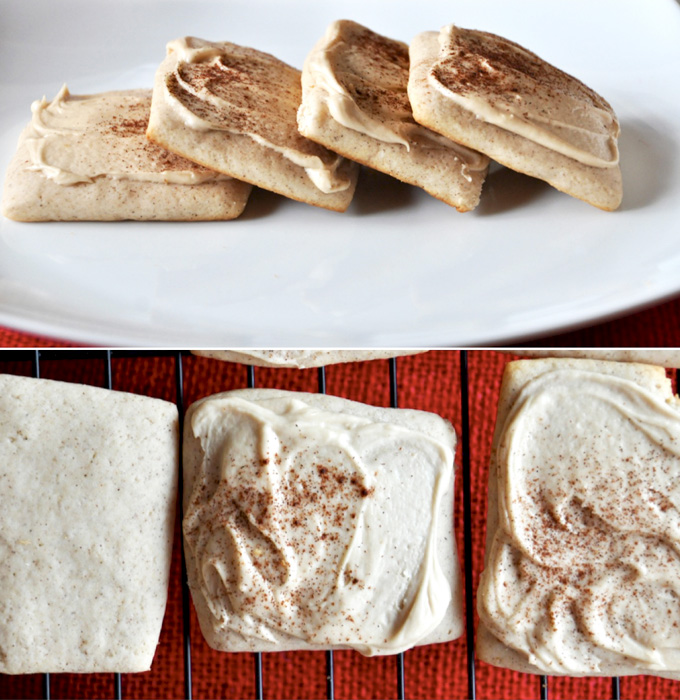Minimalist Baker French Toast Cookies Batch of French Toast Sugar Cookies topped with cinnamon