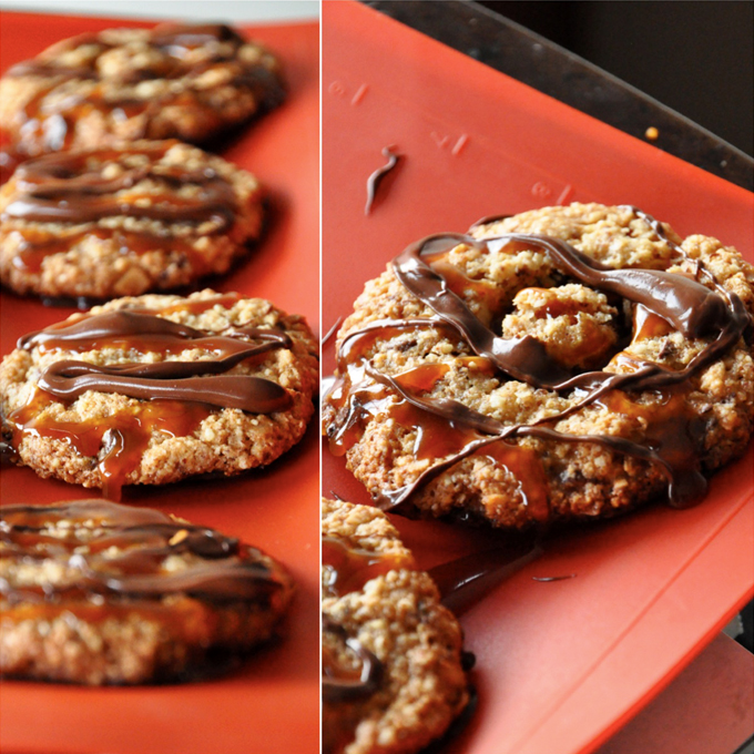 Gluten-Free Bourbon Caramel Samoas for a delicious treat