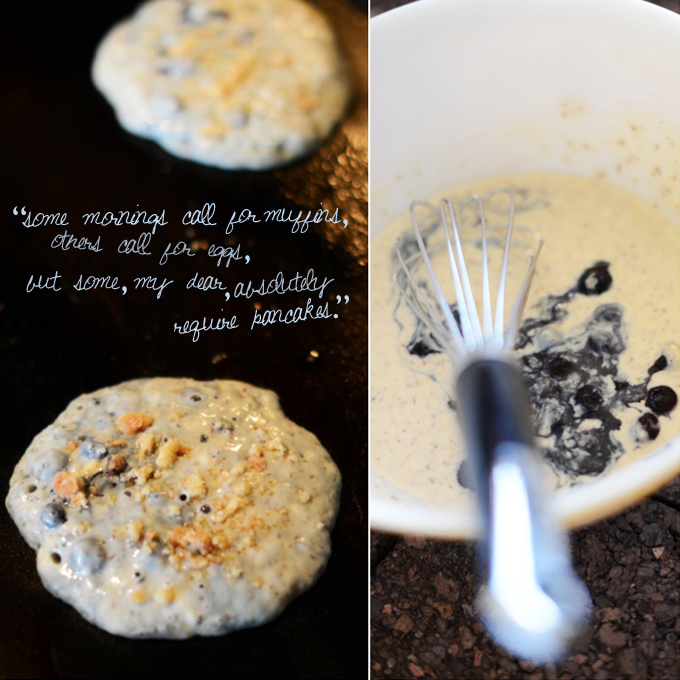 Cooking Vegan Blueberry Muffin Batter