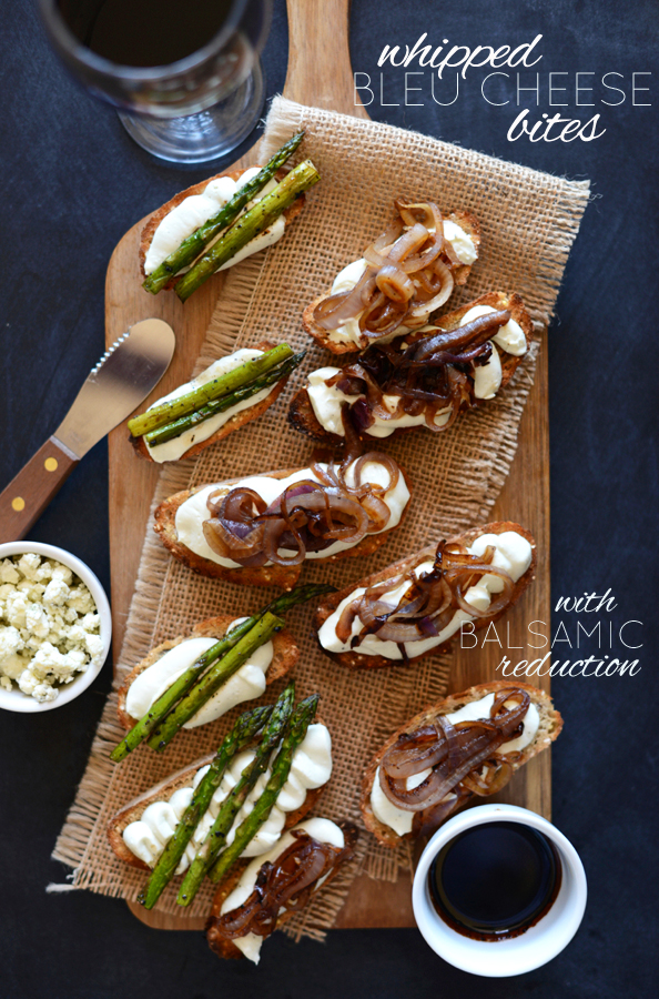 Cheeseboard filled with a batch of our delicious Whipped Bleu Cheese Bites