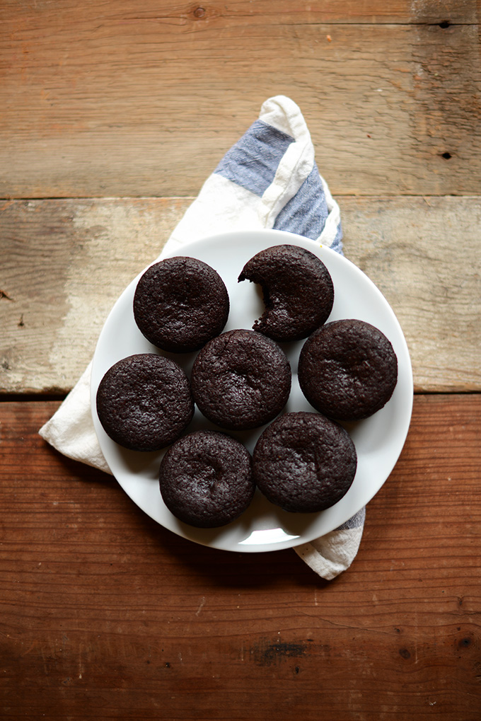 Plate of our delicious Vegan Brownies