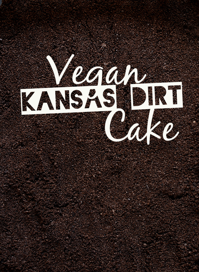 Crushed Oreo Cookies for our Kansas Dirt Cake Crust