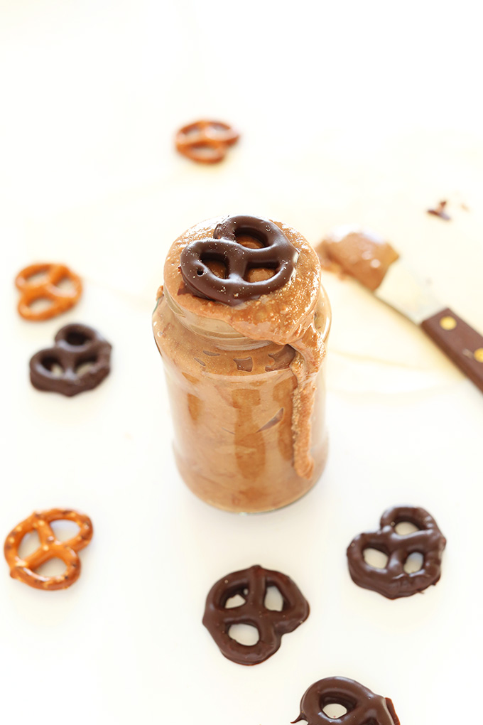 3 Ingredient Pretzel Chocolate Peanut Butter