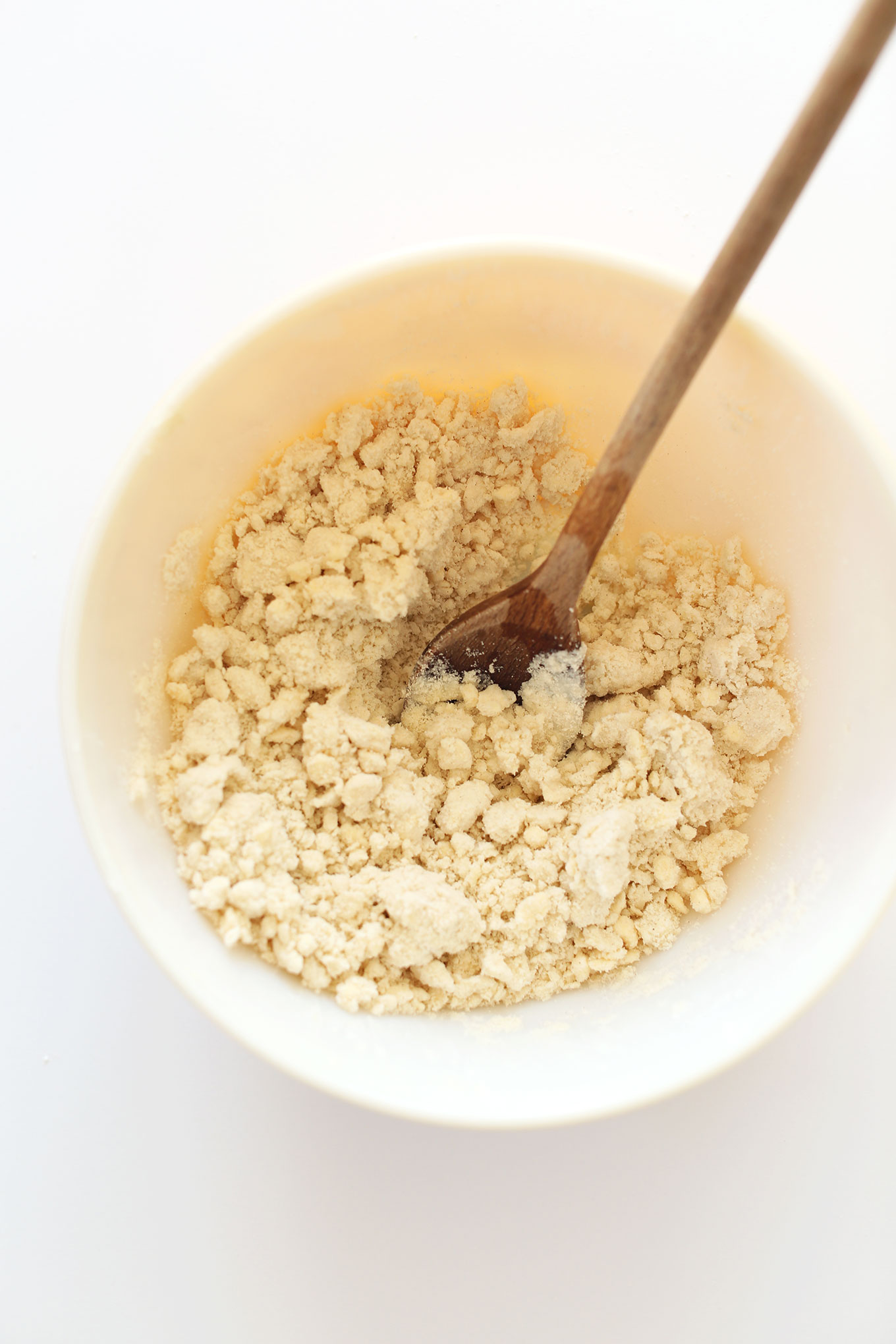 Bowl of gluten-free pie crust dough