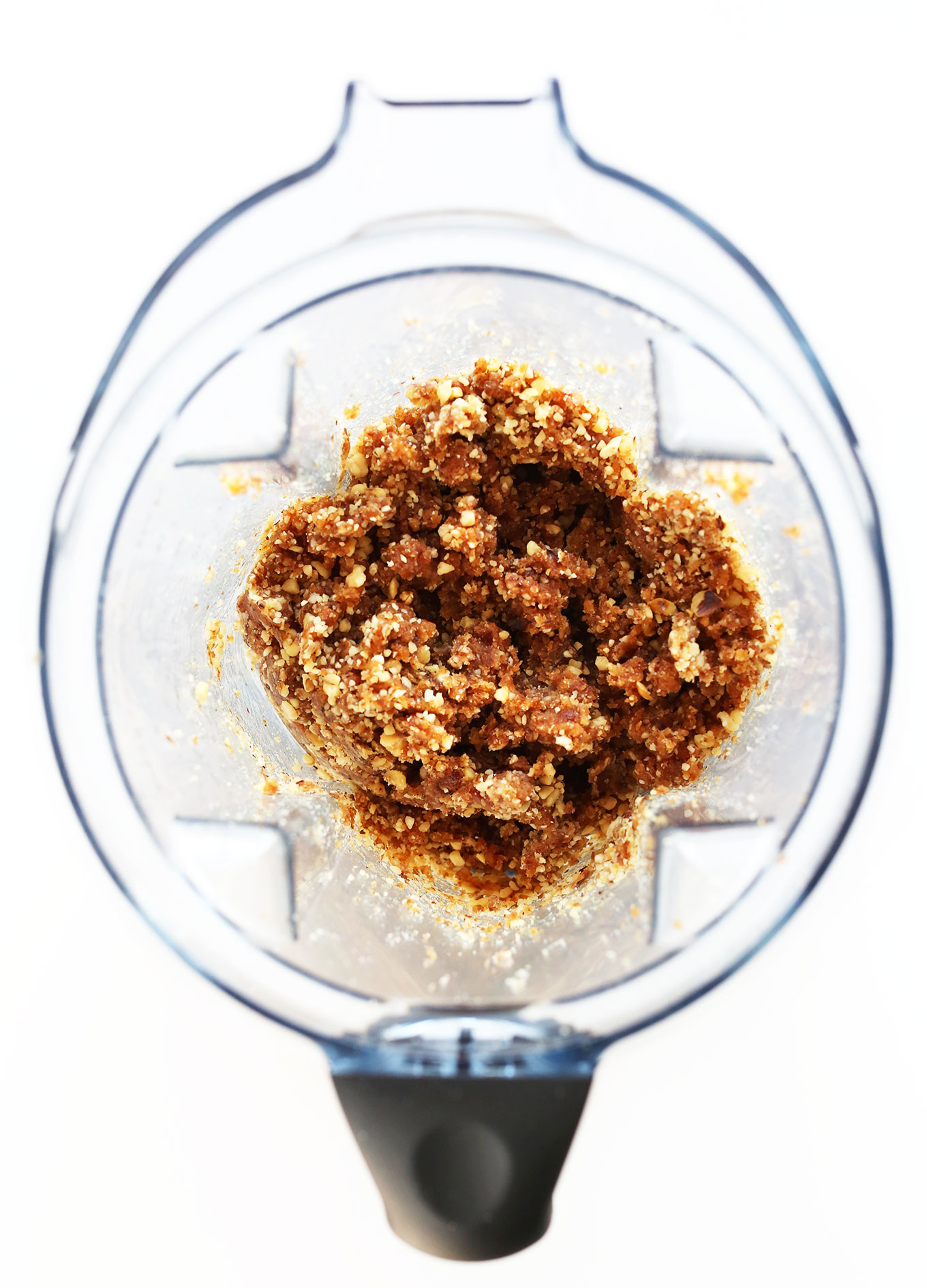Blender with Walnut Date Crust for homemade White Chocolate Lemon Cheesecakes