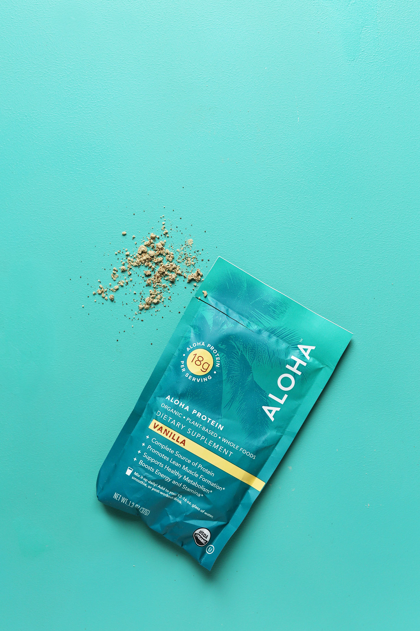 Aloha vegan vanilla protein powder review