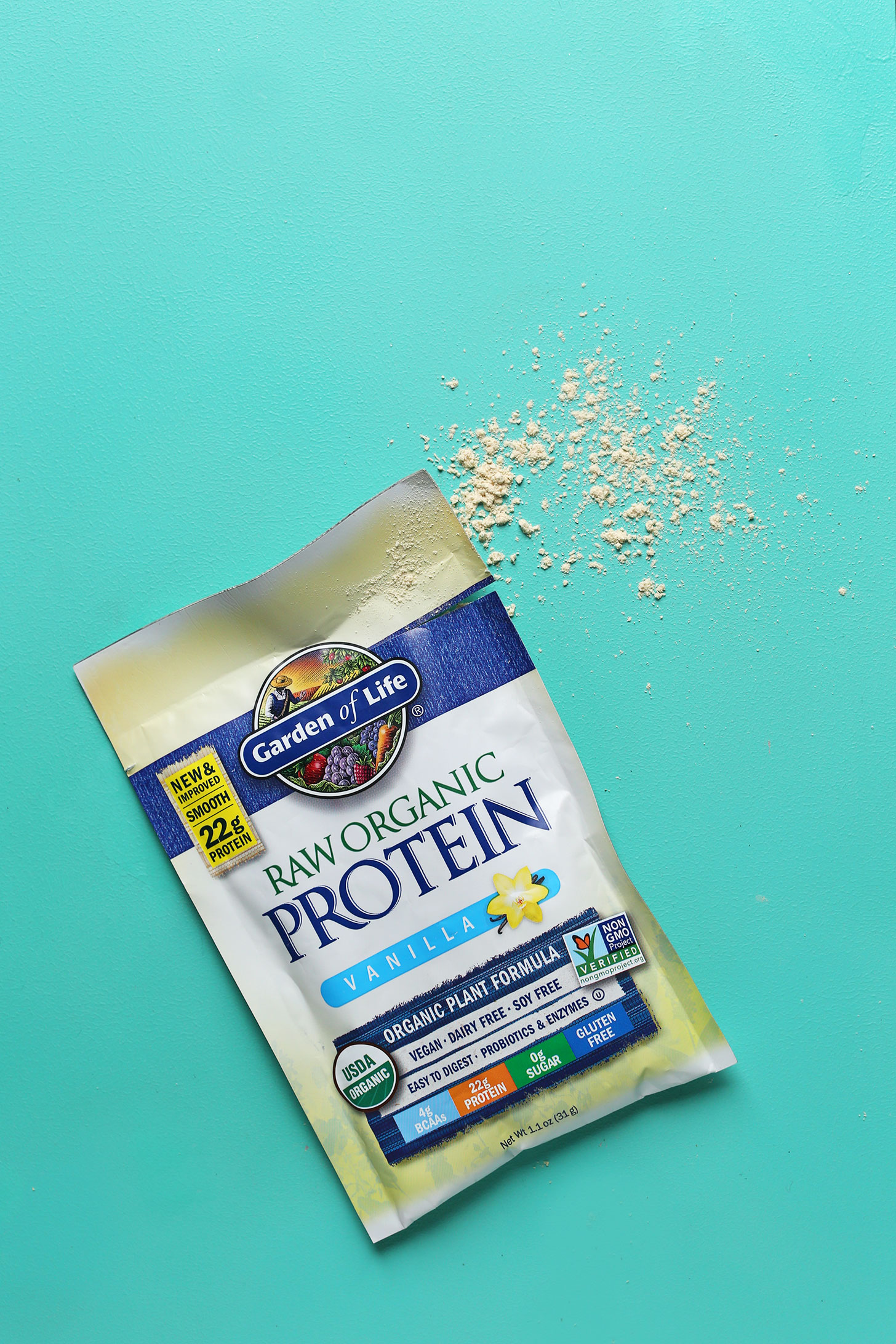 Garden of Life vegan vanilla protein powder review