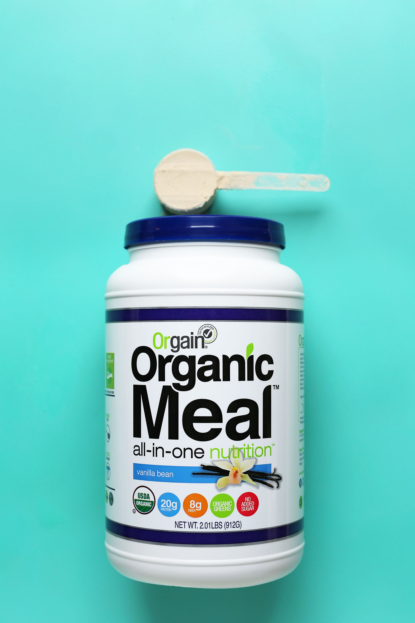 Orgain vegan vanilla protein powder review