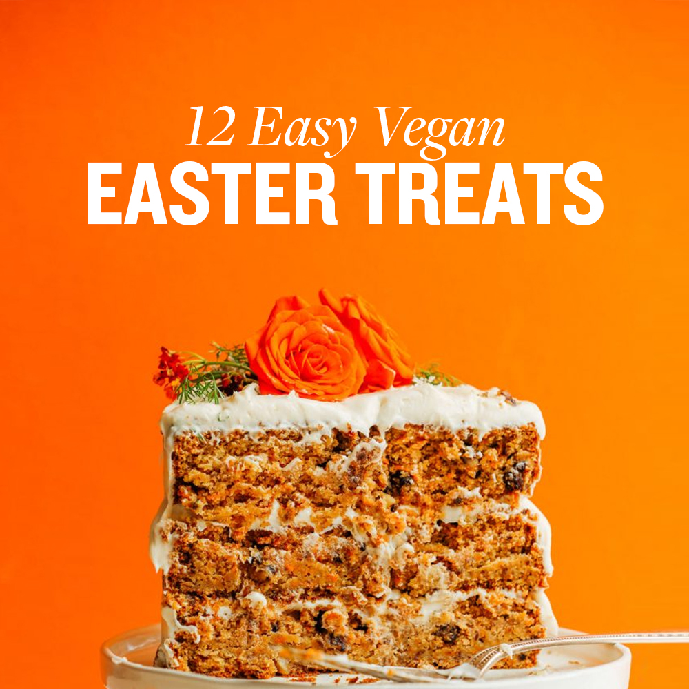12 easy vegan easter treats
