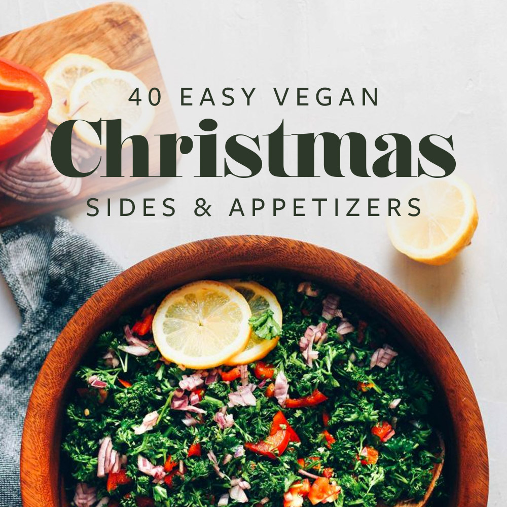 Bowl of tabbouleh for a Christmas side idea