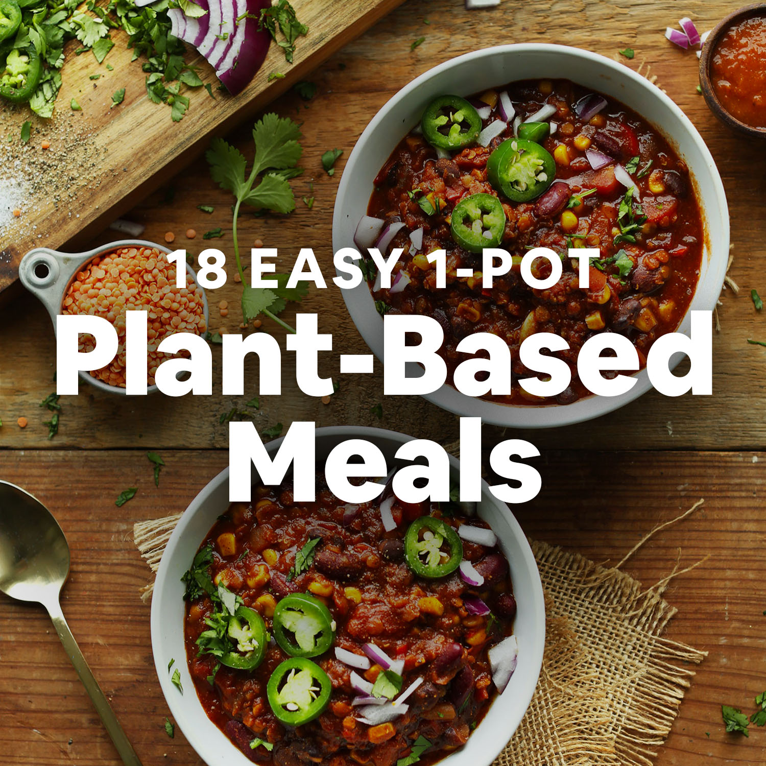 18 EASY 1-Pot Plant-Based Meals