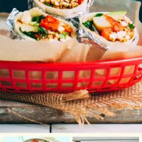 Assortment of photos of recipes in our 12 Savory Vegan Breakfast Ideas roundup