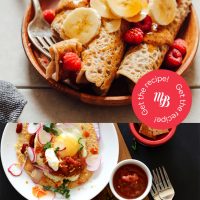 Pictures of some of the healthy recipes in our 14 Easy Brunch Recipes roundup