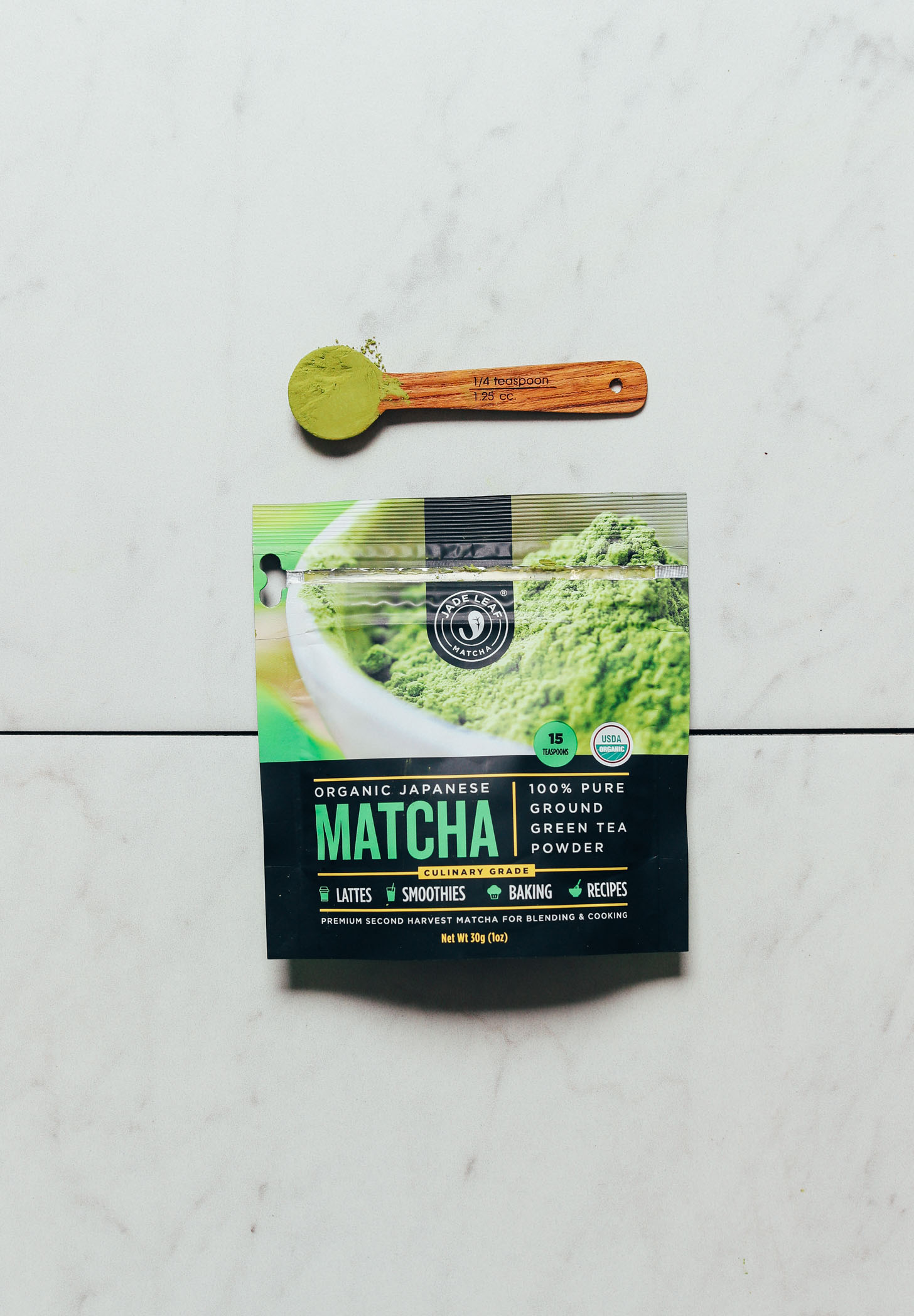 Package of Jade Leaf Culinary Matcha for our review of the top brands of matcha