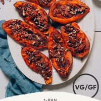 Platter of Sweet Potato Casserole Boats