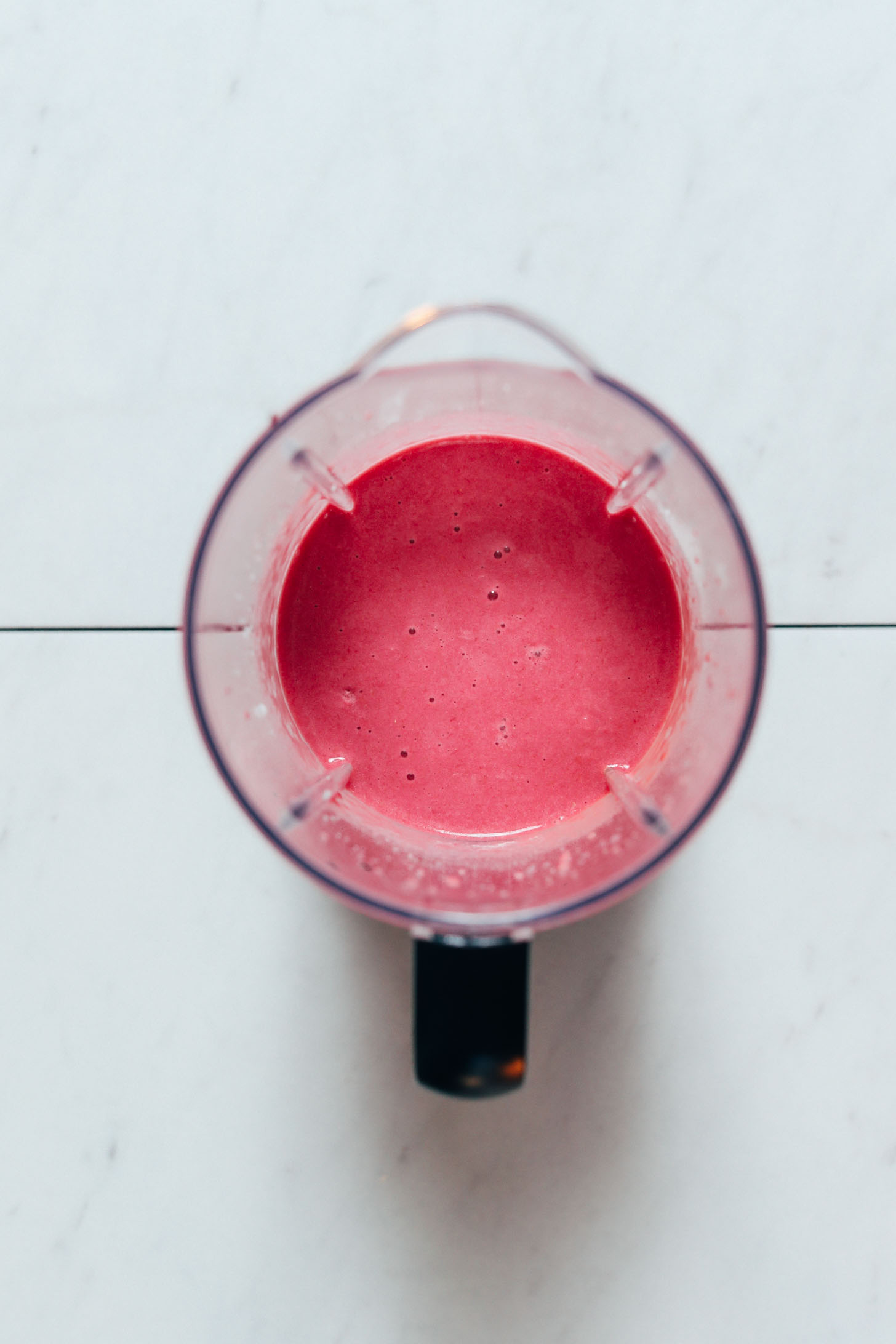 Blender filled with our Orange Creamsicle Smoothie recipe