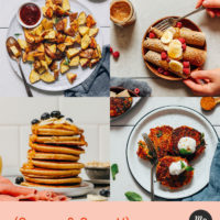 Assortment of recipe photos for our Mother's Day Recipe Round-Up