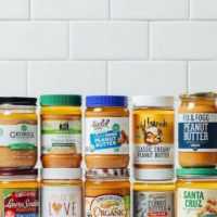 Jars of peanut butter for our unbiased review of top brands