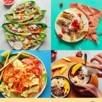 Assortment of recipe photos for our round-up of Heat-Free No-Bake Recipes for Summer