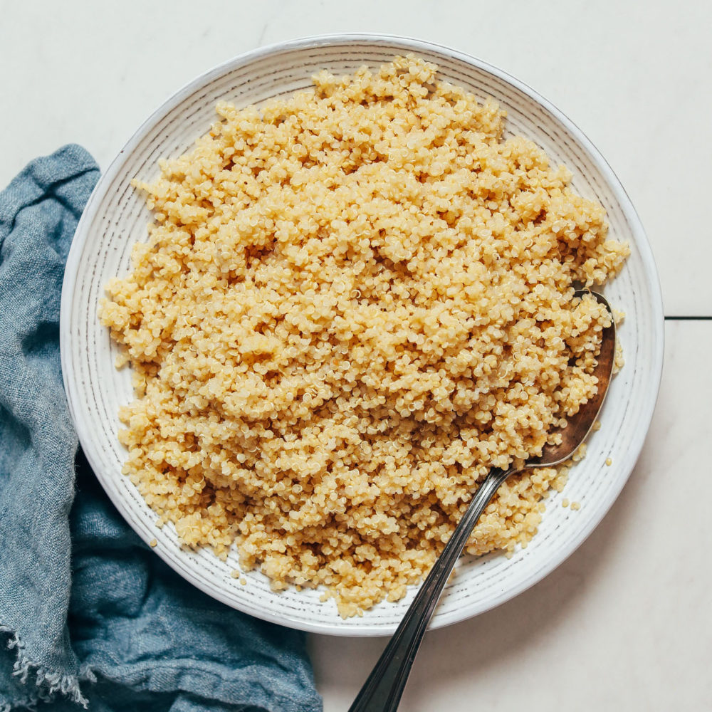 Bowl of Instant Pot Quinoa