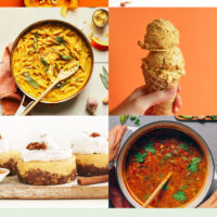 Assortment of recipes made with pumpkin