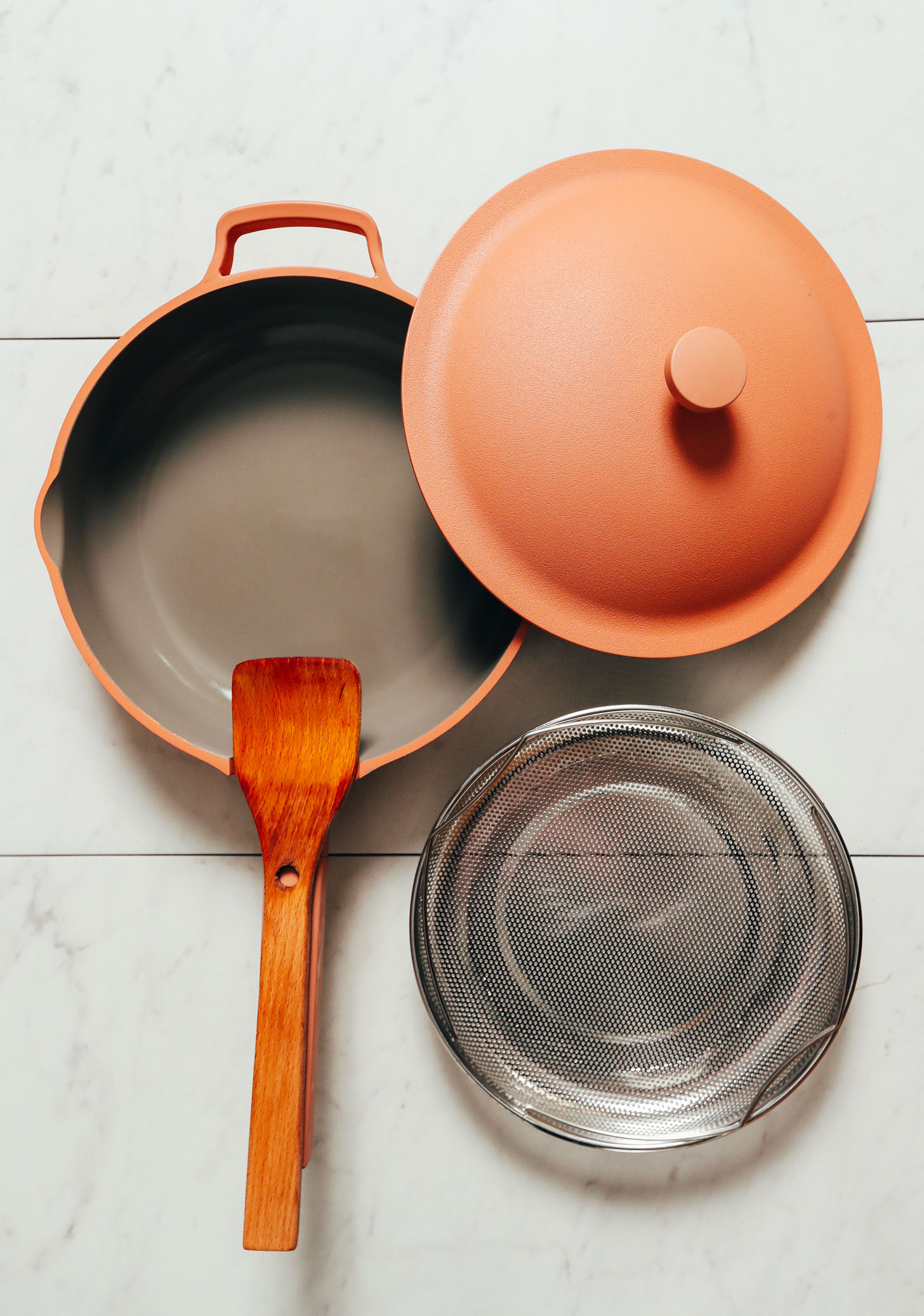 Showing what's included with the Always Pan