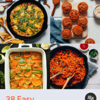 Assortment of easy sweet potato recipes