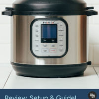 Instant Pot Duo Nova on a white background