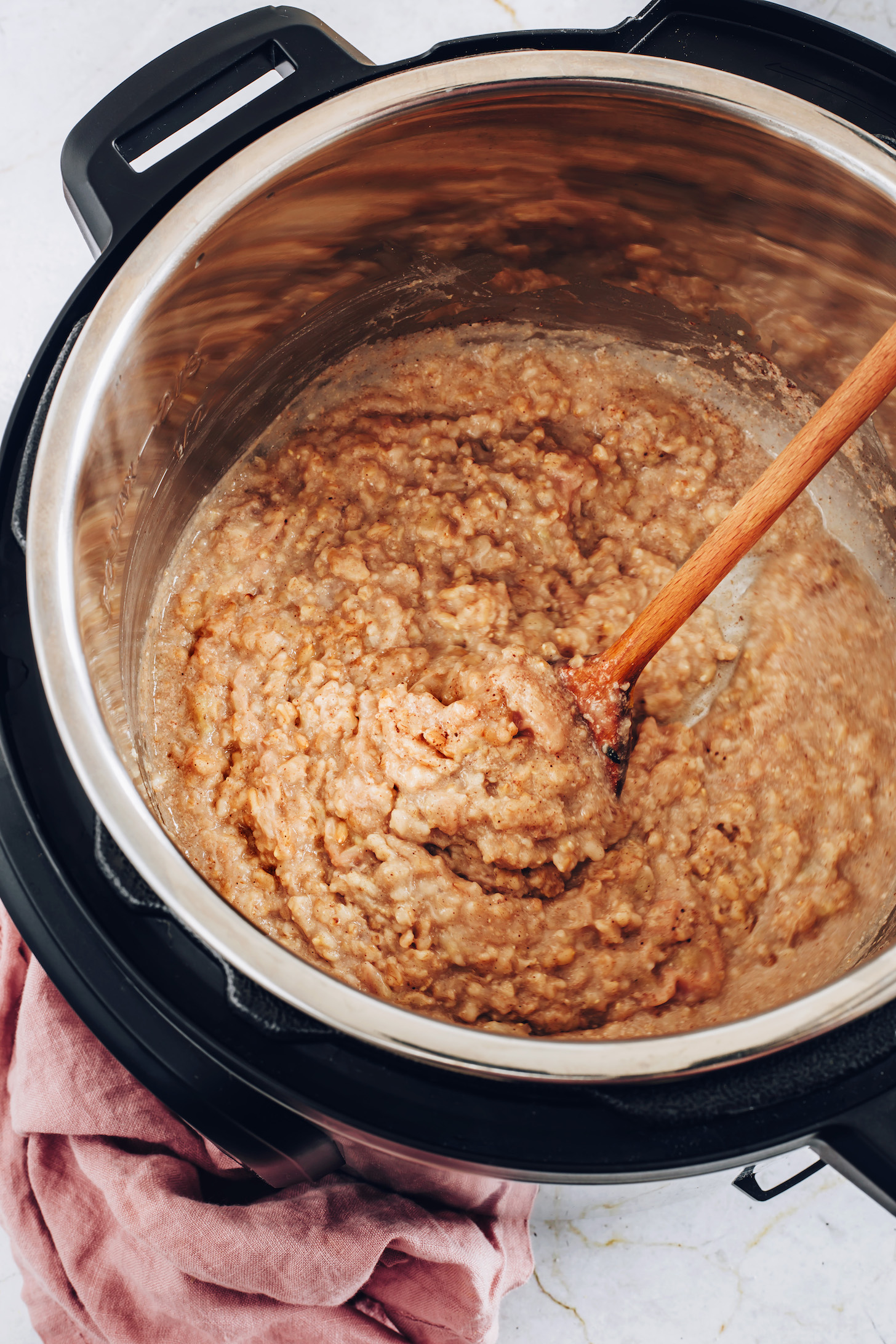 Banana bread oats in the Instant Pot