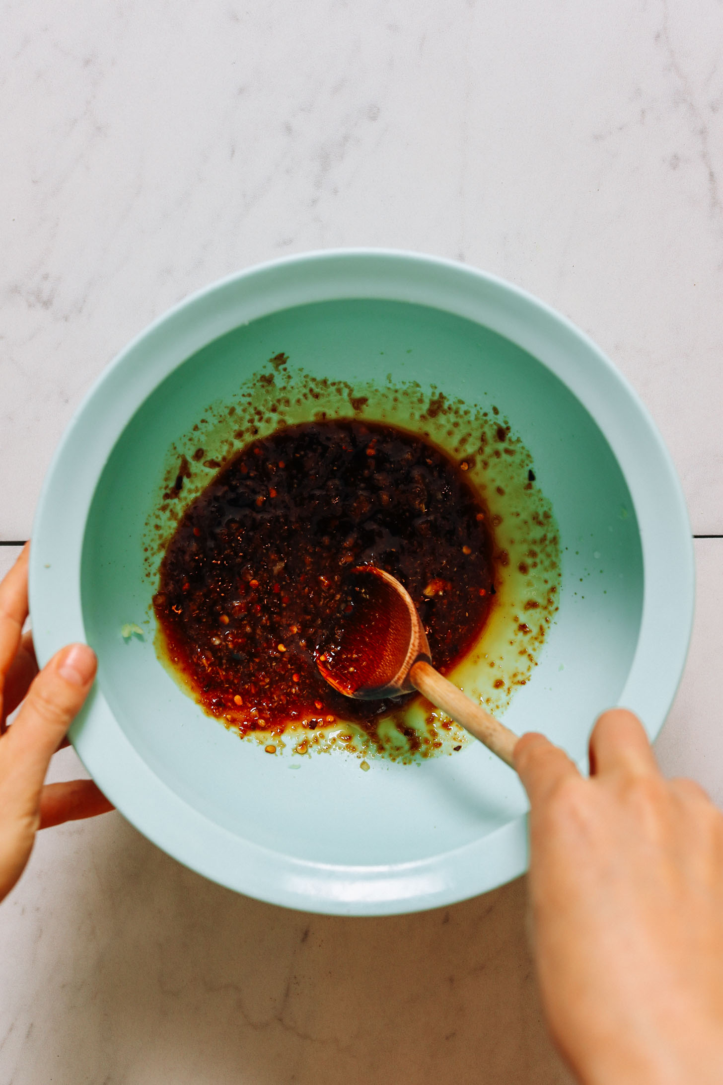 Making General Tso's sauce