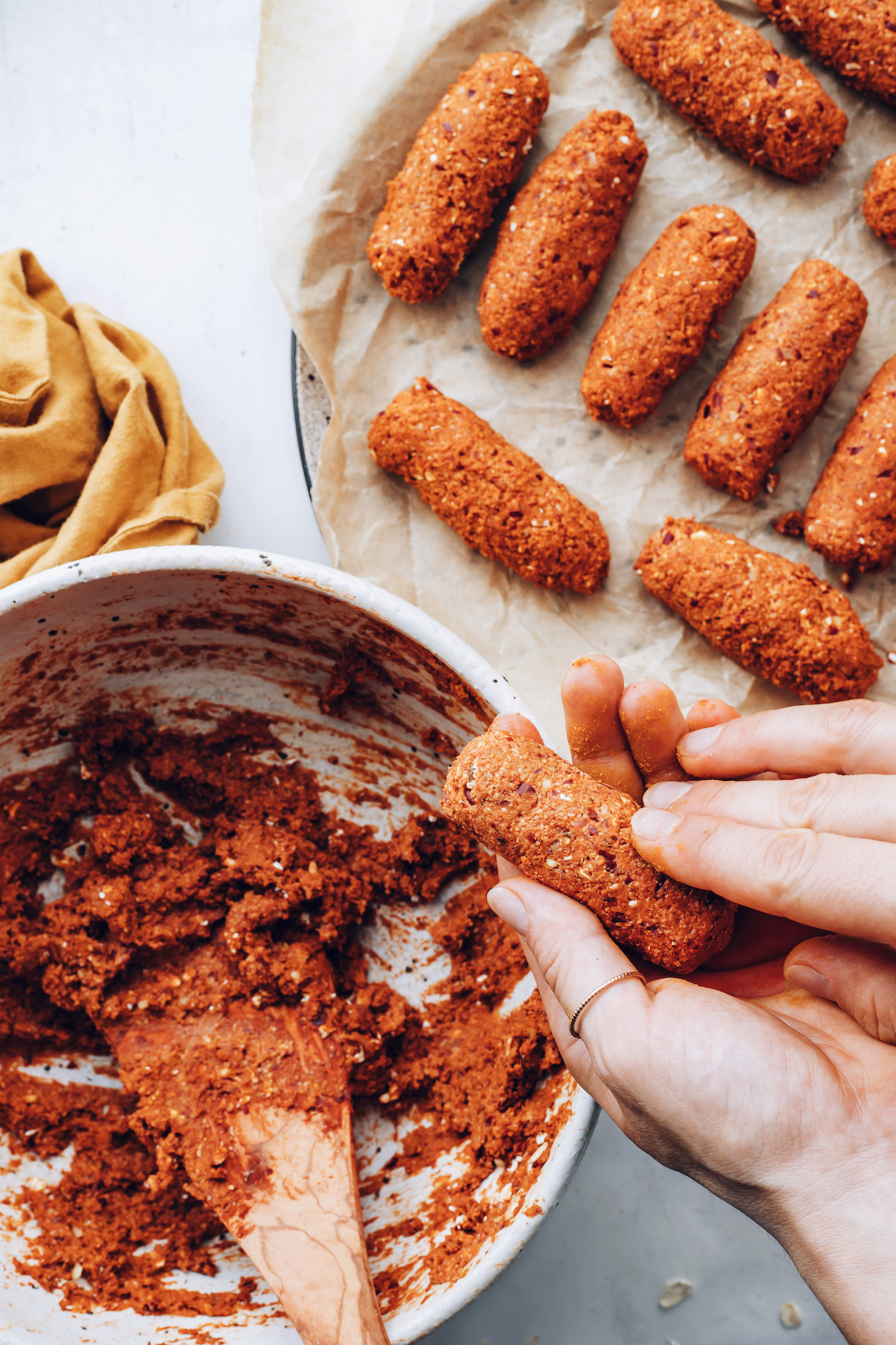 Forming chorizo links