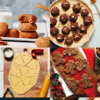 Assortment of easy dairy-free holiday cookies