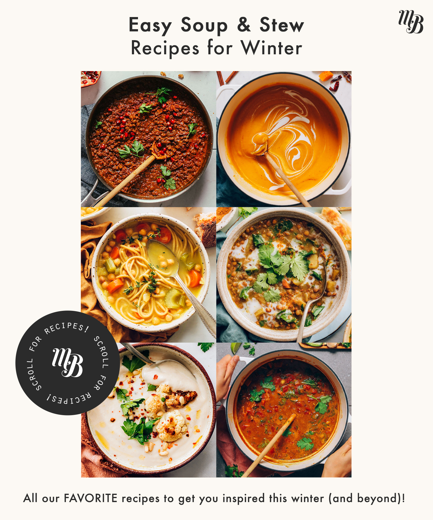 Photos of soup and stew recipes
