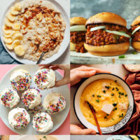 Assortment of budget-friendly recipes