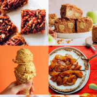 Assortment of the best fall desserts