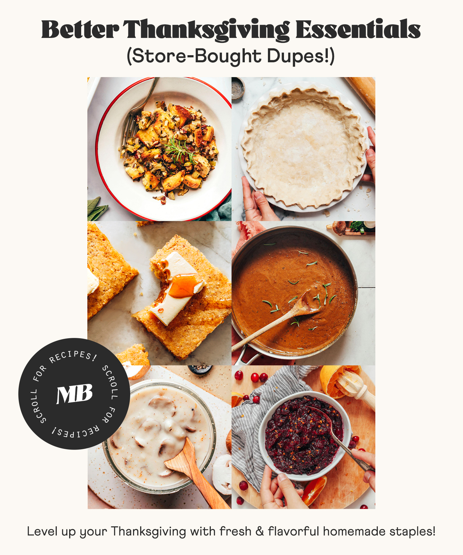 Images of better Thanksgiving essentials