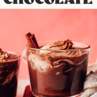 Image of chai-spiced hot chocolate