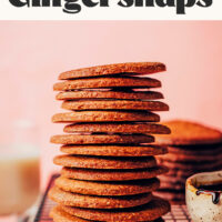 Image of 1-bowl gluten-free gingersnaps