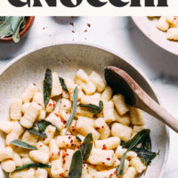 Image of fluffy gluten-free gnocchi