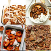 Photos of easy desserts perfect for fall baking