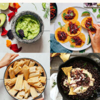Photos of guacamole, tamales, roasted corn salad, mango margaritas, and more easy Cinco de Mayo recipes