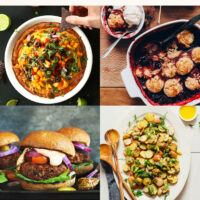 Photos of dips, veggie burgers, and more vegan 4th of July recipes